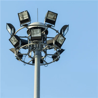 Ba-Tanperati gwo mast limyè Tower
